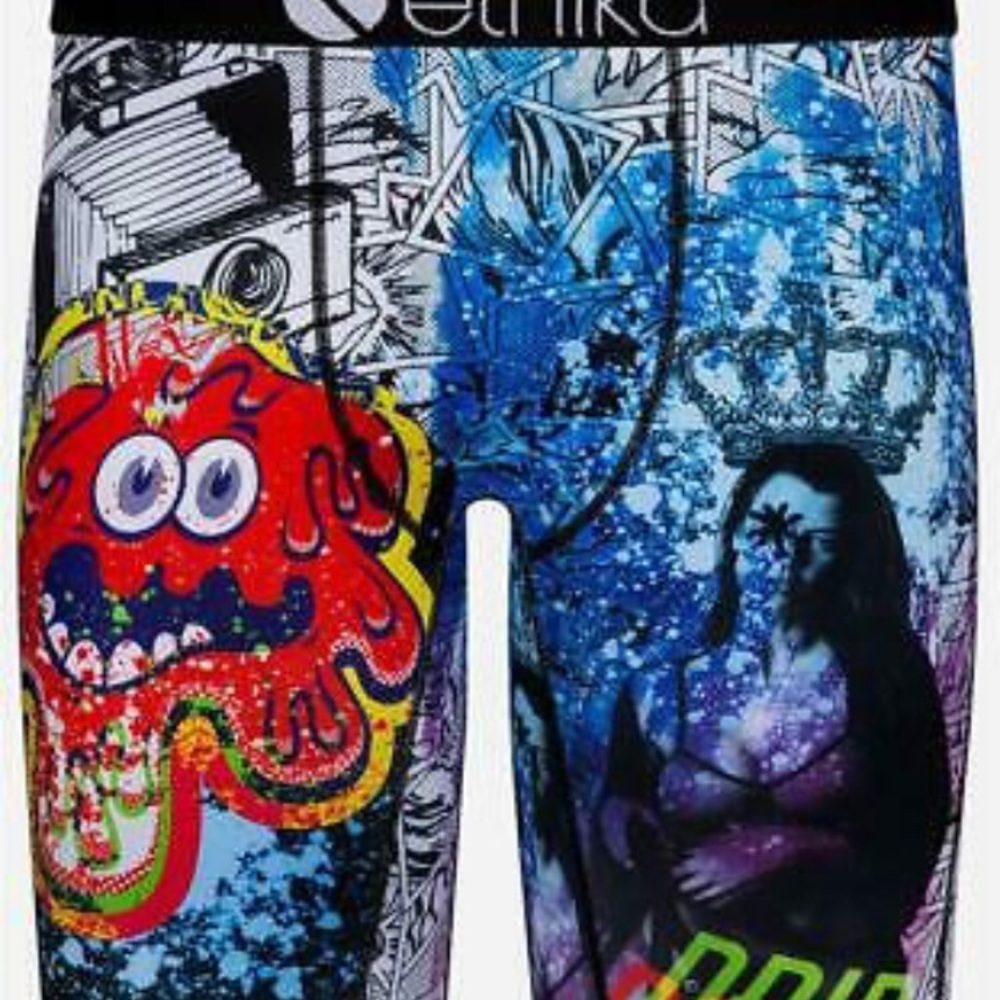 NEW! Ethika Drip Power Graffiti size Medium